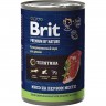 Консервы с телятиной BRIT Premium by Nature для щенков всех пород 5051090